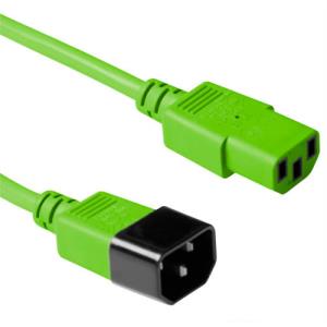 Power Connection Cable 230v C13 To C14 Green 3m (ak5115)