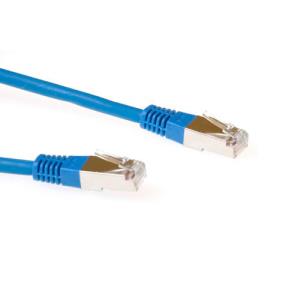 Patch cable - CAT5E - F/UTP -  10m - Blue