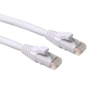 Patch Cable CAT6a Snagless With Rj45 Connectors White 1m