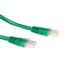 Patch cable - CAT6a - Utp - Green 1.5m