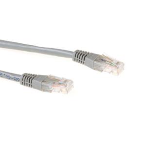 Patch cable - CAT6a - Utp - Grey 15m