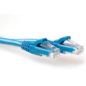 Patch cable - CAT6a - Utp - Snagless Blue 50cm