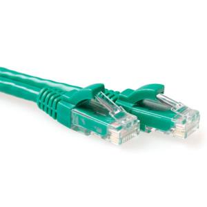 Patch cable - CAT6a - Utp - Snagless Green 3m
