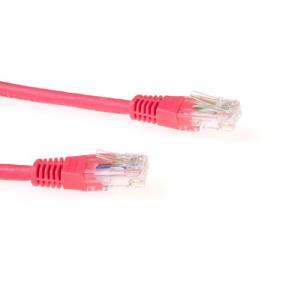Patch cable - CAT6 - U/UTP - 50cm - Red