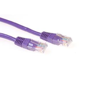 CAT6 Utp Patch Cable Purple Act 10m