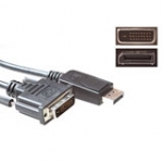 Conversion Cable DisplayPort Male - DVI Male 3m