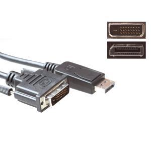 Conversion Cable DisplayPort Male - DVI Male 5m