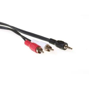 Converter Cable 3.5 Mm Jack Male - 2x Rca Male 5m