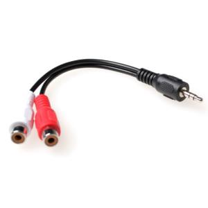 Audio Converter Cable 1x 3.5mm Stereo Jack Male - 2x Rca Female