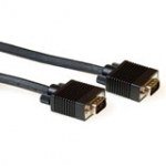 High Performance Vga Connection Cable Male-male Black 25m