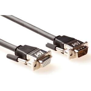 High Performance Vga Extension Cable Male-female With Metal Hoods 15m