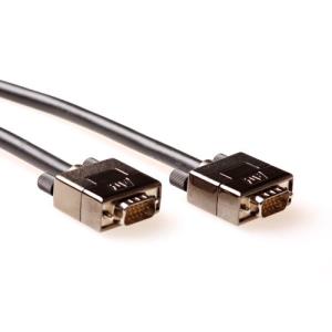Ultra High Performance Vga Connection Cable Male-male With Metal Hoods 2m