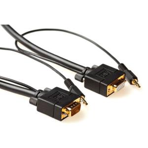 Ultra High Performance Vga + Audio Extension Cable Male-female 2m