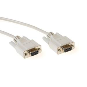 Serial Printer Cable 9 Pin D-sub Female - 9-pin D-sub Female 1.8m