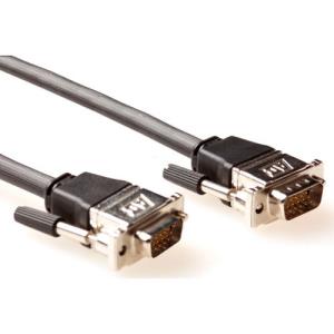 High Performance Vga Connection Cable Male-male With Metal Hoods 5m