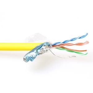 Cat5e Ftp Stranded Lszh 500m Yellow