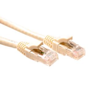 Cat5e Utp Component Level Patch Cable Ivory 1m