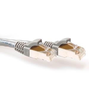 CAT6a Sstp Pimf Patchcable Snagless Grey 0.25m