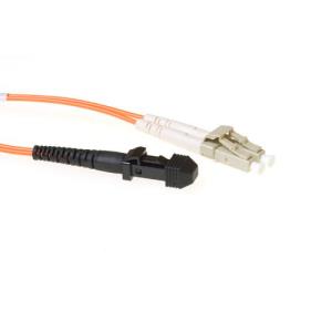 Mtrj-lc 62.5/125m Om1 Duplex Fiber Optic Patchcable 2m