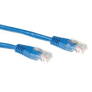 CAT6a Utp Lszh Patch Cable Blue 50cm