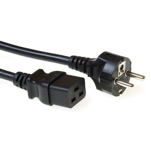 Power Cable CEE7/7 Male - C19 5m