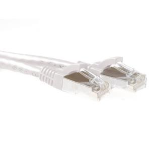 Patch Cable CAT6a S/ftp Pimf Snagless White 1m