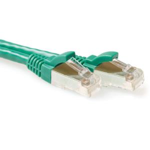 Patch Cable CAT6a S/ftp Pimf Lszh Snagless 2m Green