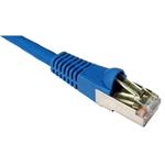 Patch Cable CAT6a S/ftp Pimf Lszh Snagless 50cm Blue