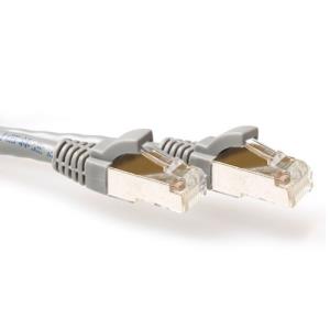 Patch Cable CAT6a S/ftp Pimf Lszh Snagless 0.25m Grey