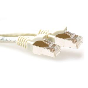 Patch Cable CAT6a S/ftp Pimf Lszh Snagless 1m Ivory