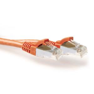 Patch Cable CAT6a S/ftp Pimf Lszh Snagless 0.50m Orange