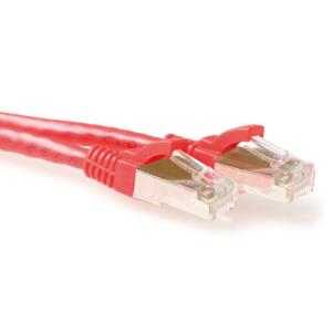 Patch Cable CAT6a S/ftp Pimf Lszh Snagless 0.5 Red