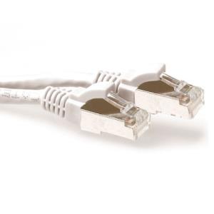 Patch Cable CAT6a S/ftp Pimf Lszh Snagless 0.5 White