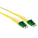 Fiber Optic Patch Cable Lc/apc-lc/apc 9/125 Os2 Duplex 10m Yellow