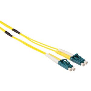 Fiber Optic Patch Cable Lc-lc 9/125m Os2 Duplex Ruggedized 40m Yellow