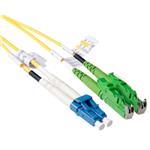 Fiber Optic Patch Cable E2000/apc - Lc/upc 9/125µm Os2 Duplex 3m