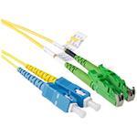 Fiber Optic Patch Cable E2000/apc - Sc/upc 9/125µm Os2 Duplex 7m