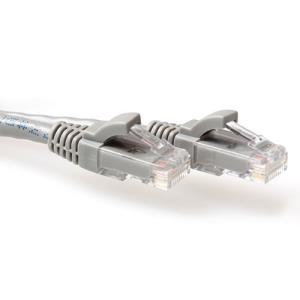 Patch Cable Utp CAT6a Snagless With Rj45 Connectors 2.5m Grey