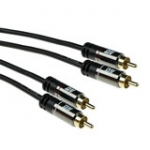 High Quality Audio Connection Cable 2x Rca Male - 2x Rca Male 3m