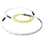 Fiber Optic Cable Singlemode 9/125 OS2 indoor/outdoor 4 Way with LC Connectors 240m - Yellow