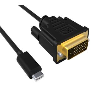 USB Type C to DVI male conversion cable 4K/30Hz 2m