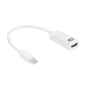 Mini DisplayPort Male to HDMI-A Female Adapter 15cm