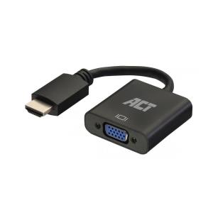 HDMI-A male to VGA female adapter - with audio - 25cm