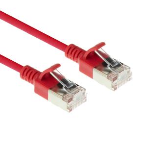 Patch Cable - CAT6A - U/FTP - 25cm - Red