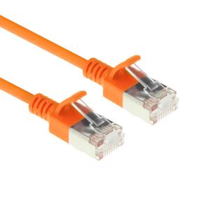 Patch Cable - CAT6A - LSZH U/FTP - 25cm - Orange