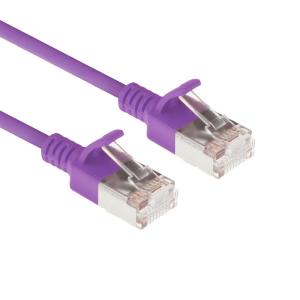 Patch Cable - CAT6A - LSZH U/FTP - 15cm - Purple
