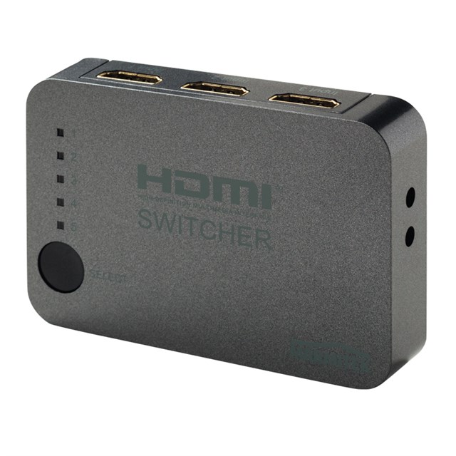 Connect 350 Uhd -hdmi Auto Switcher With 4k Uhd Support - 5 In/ 1 Out