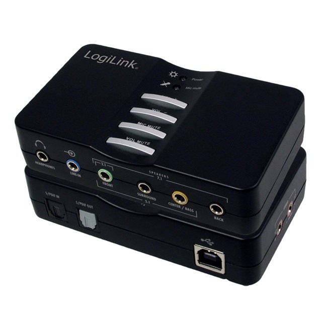 USB Sound Box 7.1 8 Channel