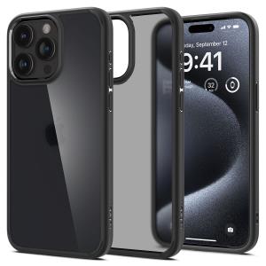 iPhone 15 Pro Case 6.1in Ultra Hybrid Frost Black