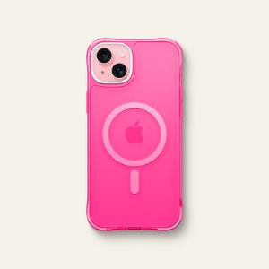 iPhone 15 Case 6.1in Cyrill Ultra Sheer Mag Hot Pink